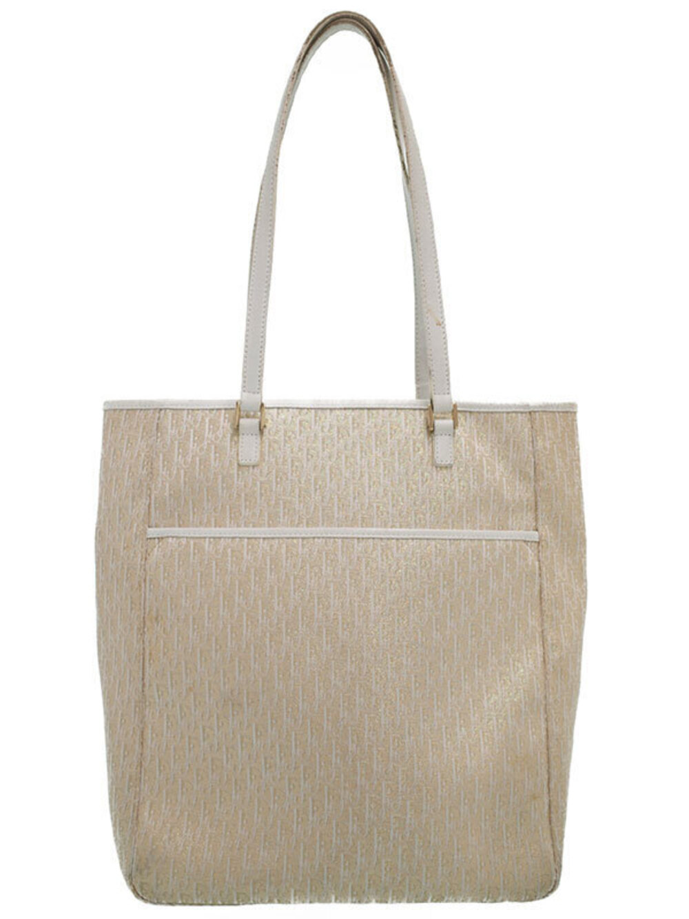 Christian Dior Trotter Canvas Tote Bag